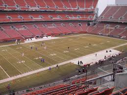 firstenergy stadium cleveland view from club level 304