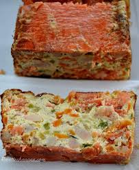 Les dés de saumon, les noix de st jacques, et les crevettes. Terrine Au Saumon Fume Noix De St Jacques Et Ricotta Recettes By Hanane