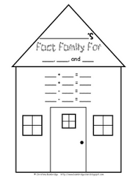 Classroom Freebies Fact Family House Homeschool Math Math Lessons Math School