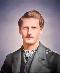 Early pic of Wyatt Earp restored and colorized He was a ...