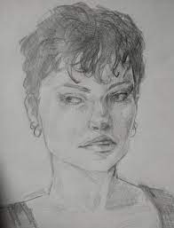 Portrait drawing with pencil techniques. Pencil Drawing Of A Person By Lady Masyn On Deviantart