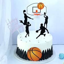 Plus, if you're looking to celebrate march. Amazon Com Basketball Theme Cake Topper For Boy Birthday Cupcake Topper Party Decorations Happy Father Birthday Supplies Decorations Man Birthday Silver Toys Games