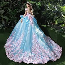 Maybe you would like to learn more about one of these? Atemberaubend Blau Brautkleider Hochzeitskleider 2017 Rundhalsausschnitt Kurze Armel Ruckenfreies Applikationen Rosa Blumen Organza Ruschen Ballkleid Kapelle