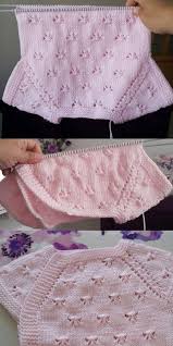 Ucusan Kelebekler Orgu Bebek Yelegi Modeli Yapimi Baby Knitting Patterns Orgu Suveter Desenleri