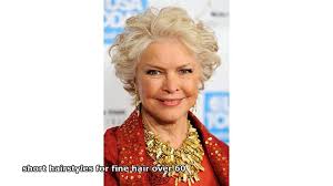 They can follow the trends or go for something that is not in the mainstream, but flatters them the most. Short Hairstyles For Fine Hair Over 60 Video Dailymotion