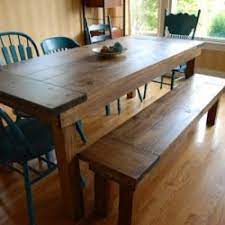 Prevent cracking and warping on your diy farmhouse table by letting the wood move with changes in the environment. Love Farm Tables Easy Step By Step Instructions On How To Make Your Own Farmhouse Table Farmhouse Table Farmhouse Table With Bench Diy Farmhouse Table