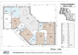 Gib Construction Realisations Rdc Maison En V Maison En V Plan Maison 4 Chambres Plan De Maison En V