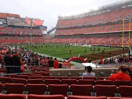 firstenergy stadium section 141 home of cleveland browns