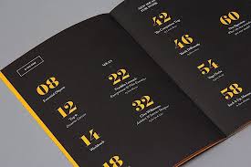 Designing The Perfect Table Of Contents 50 Examples To Show You How Editorial Design Layout Table Of Contents Design Editorial Design