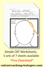 Pin By Joel Shaul On Free Downloads By Autism Teaching Strategies Cbt Worksheets Therapy Worksheets Cbt