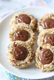 Nutella Thumbprint Cookies Easy And Delicious Cookie Recipe Nutella Cookie Thumbprint Re Nutella Recipes Cookies Recipes Christmas Italian Cookie Recipes