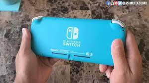 Nintendo switch lite is compatible with popular games such as super mario odyssey, mario kart 8 deluxe, super smash bros. Nintendo Switch Lite Turquoise Unboxing Youtube