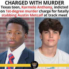 Karmelo Anthony, the 17-year-old high school student who allegedly fatally  stabbed Austin Metcalf at a Frisco, TX high school track meet has been  charged with first-degree murder. First-degree murder is the most