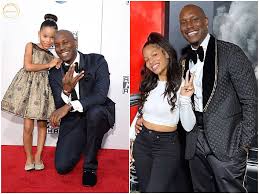 Tyrese Gibson with his daughter Shayla Somer 🥰🖤