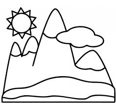 The site owner hides the web page description. Coloriage Montagne Facile Dessin Gratuit A Imprimer