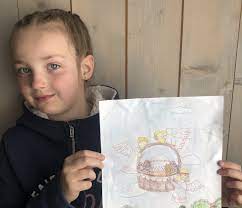 Акварельні малюнки пасхальні солодощі мистецтво харчування пасхальні яйця великдень ілюстрації малюнки. Velikden Ochima Ditej 2020 Malyunki Konkursantiv Foto