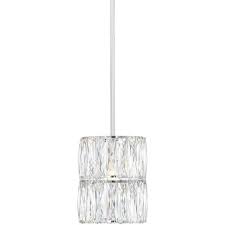 The modern kitchen has become a natural gathering space as the pendant lighting is also a popular choice for lighting islands. Possini Euro Design Chrome Mini Pendant Light 7 3 4 Wide Modern Clear Crystal For Kitchen Island Dining Room Target