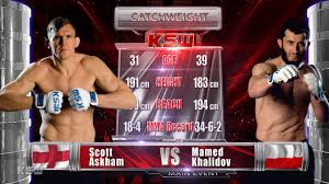 Na porannym ważeniu wszyscy bohaterowie gali ksw 58 wypełnili wymagane limity wagowe przed jutrzejszym wydarzeniem. Ksw Free Fight Mamed Khalidov Vs Scott Askham Ksw 55 Youtube