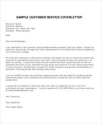 Your cover letter should address the right person who is going to review your resume. Free 7 Sample Cover Letter For Customer Service In Ms Word Pdf