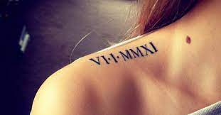 Tatuagens De Numeros Romanos Origem Ideias E Significado Top