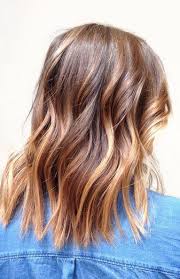 The medium brown hair will instantly look different if you add a few shades lighter highlights only on the top portion of the head. 25 Beautiful Balayage Hairstyles