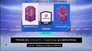 Eredivisie (netherlands) tables, results, and stats of the latest season. Fifa19 Sbc Leagues Eredivisie Completed Youtube