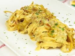 Ricette e condimenti per le tagliatelle. Ricette Di Pasqua Tagliatelle Ai Carciofi Con Crema Di Mascarpone Ladyblitz