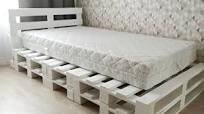 How To Make A Pallet Bed Frame - DIY Simple Bed From Pallets - How To Save  Money