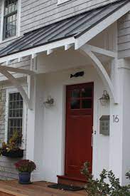The 14 Perfect Front Porch Awning Ideas Op07a4 Https Sanantoniohomeinspector Biz The 14 Perfect Front Porch Awning House Exterior Porch Design Door Overhang