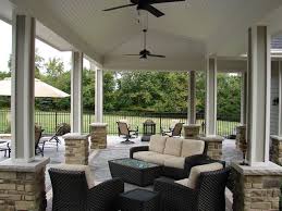 Style up your outdoor seating & make it comfier with our outdoor cushions. Covered Outdoor Seating Area American Traditional Patio Cleveland By Land Creations Landscaping Inc Houzz
