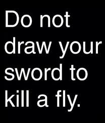 I Like My Sword On A Shelf Inconsideration Some People Need To Realize That I M The Type Of Person Who Knows Wisdom Quotes Be Yourself Quotes Quotable Quotes