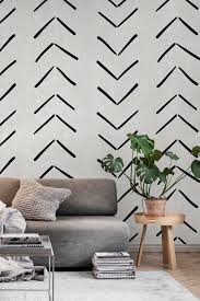 Big Arrows In Cream Wallpaper Wallpaper Accent Wall Accent Walls In Living Room Accent Wall Bedroom