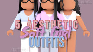 5 Aesthetic Soft Girl Outfits Roblox Youtube No faced roblox character in 2020 roblox pictures.