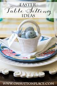 Set the season with these ideas for christmas day and new year's eve feasting. Easter Table Setting Ideas On Sutton Place