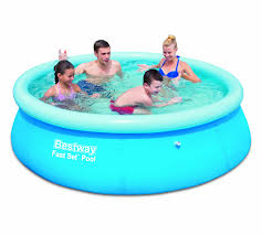 Gartenpools & gartenspiele online kaufen bei dänisches bettenlager! áˆ Bestway Fast Set Pool 2 44m X 66cm Blue Best Price Technical Specifications
