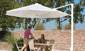 The best backyard umbrella is large enough to create a good shade over the table and chairs but cantilever (offset): Our Review Of The 10 Best Patio Umbrellas