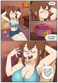 The Growing Brunette - FreeComics by DakunArt