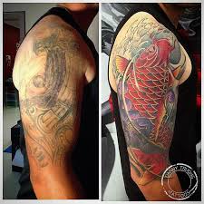 Tribal shoulder tattoo cover up rework tribal tattoos. 55 Best Tattoo Cover Up Designs Meanings Easiest Way To Try 2019