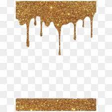 Frame Overlay Gold Glitter Sparkle Dripping Drips Hd Png Download Gold Glitter Background Gold Glitter Gold Background