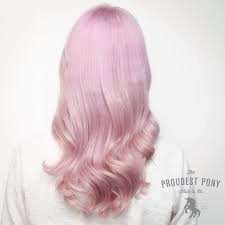 Pink hair can be as bold and subversive or demure and delicate as you want it to be, depending on which shade you choose — and like we if you want to try just a touch of pink, let this dye job done by winnipeg hairstylist josie vilayvanh serve as some inspo. The Proudest Pony Marshmallow Pink By Garlande At The Proudest Pony