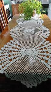 Yuvarlak Birlesik Dantel Sehpa Ortusu Filet Crochet Orgu Dantel