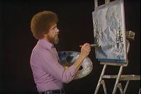 Ailemizin Ressami Bob Ross Un Asil Meslegi Sasirtti Bob Ross Hayvan Kurtarma Resim Sanati