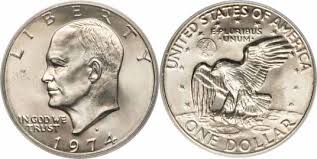 1974 d eisenhower dollar values facts