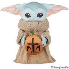 Halloween Greeter The Child With Pumpkin Star Wars Walmart Com