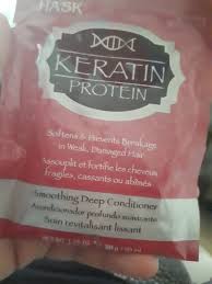 Keratin helps to repair damage, reduce breakage and static. Hask Keratin Protein Smoothing Deep Conditioner 50 Ml Inci Beauty