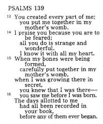 Psalms 139 You Knew That I Was There You Saw Me Before I Was Born Psalms Inspirational Quotes Words