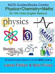 Maths Physics Chemistry Guides Combo In English Medium Nios Guide Book Guide Books