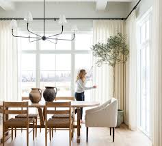 Would not typically have a seam but may have a raw (cut) edge. Choosing Window Treatments With The Shade Store Studio Mcgee