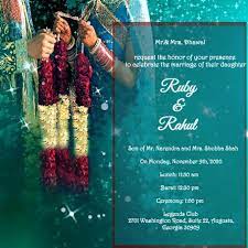 Buy Indian Wedding E Cards Invitations At Hitched Forever Customise Your O Indian Wedding Invitation Cards Digital Wedding Invitations Wedding Card Wordings
