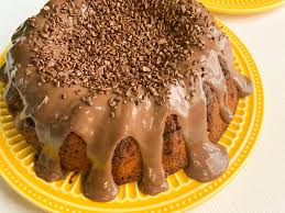Bolo De Cenoura Com Brigadeiro Gostoso